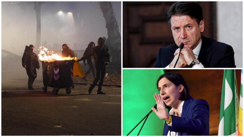 Schlein, Conte corteo Askatasuna