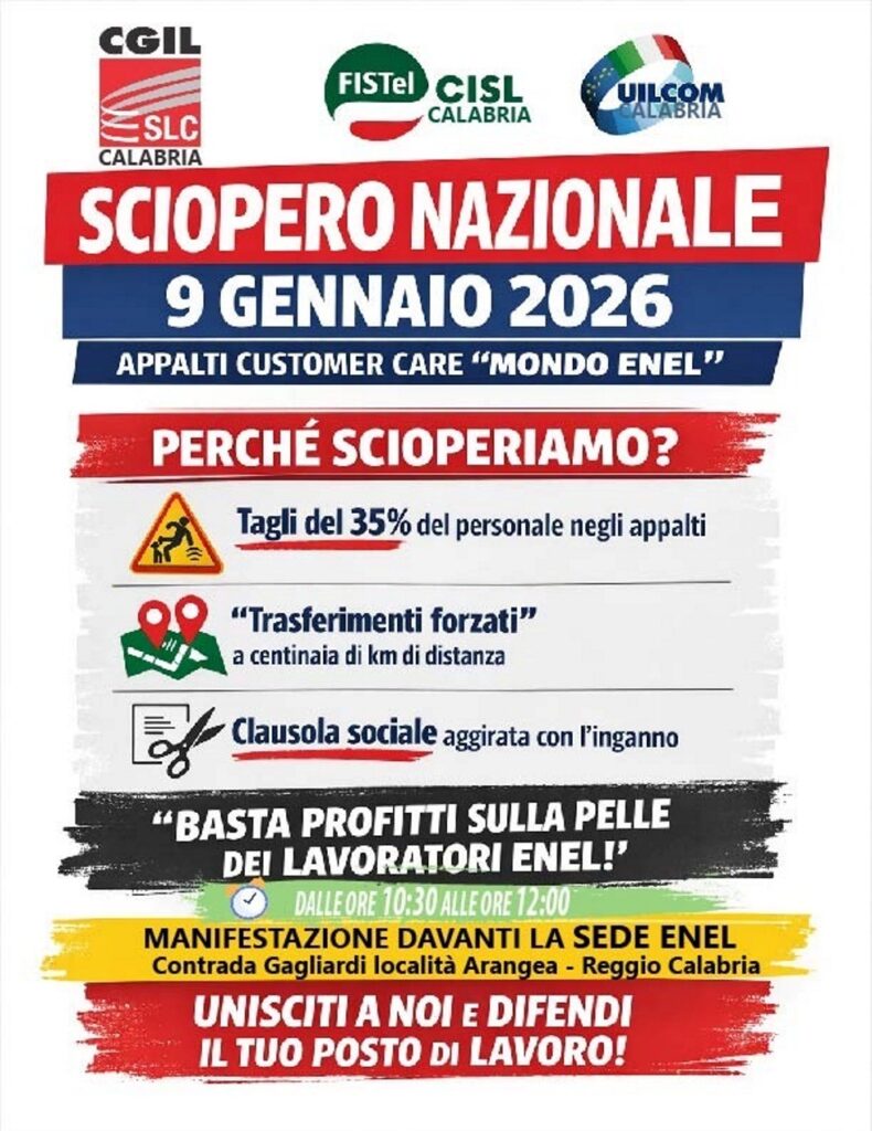 Sciopero 09.01.26