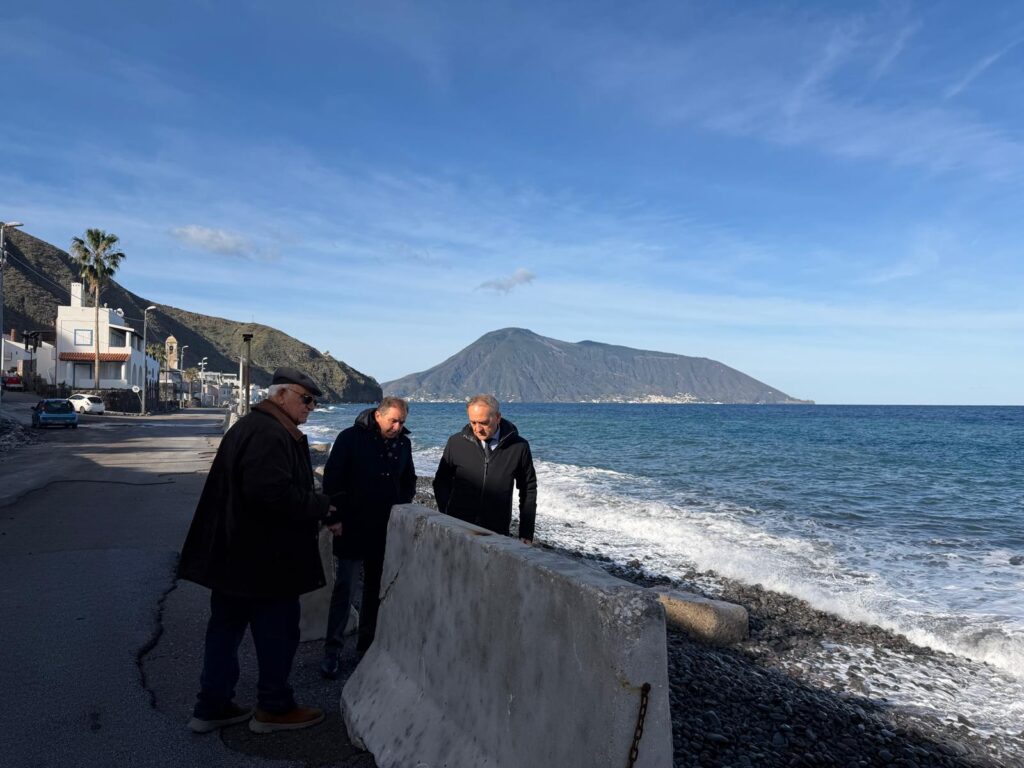 Sopralluogo maltempo Lipari