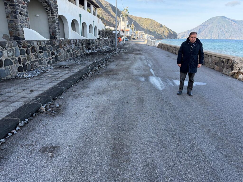 Sopralluogo maltempo Lipari