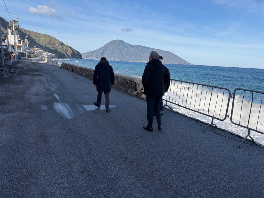 Sopralluogo maltempo Lipari