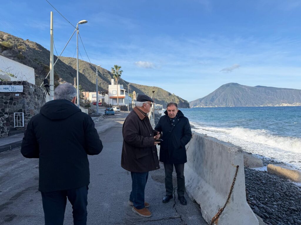 Sopralluogo maltempo Lipari