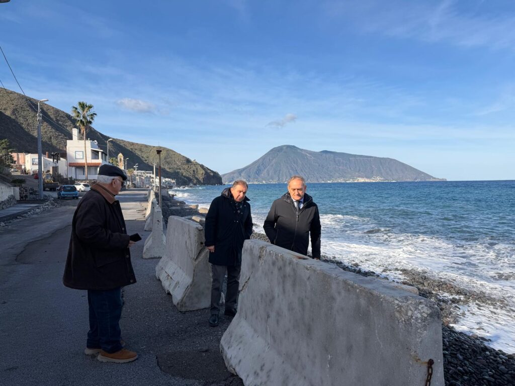 Sopralluogo maltempo Lipari