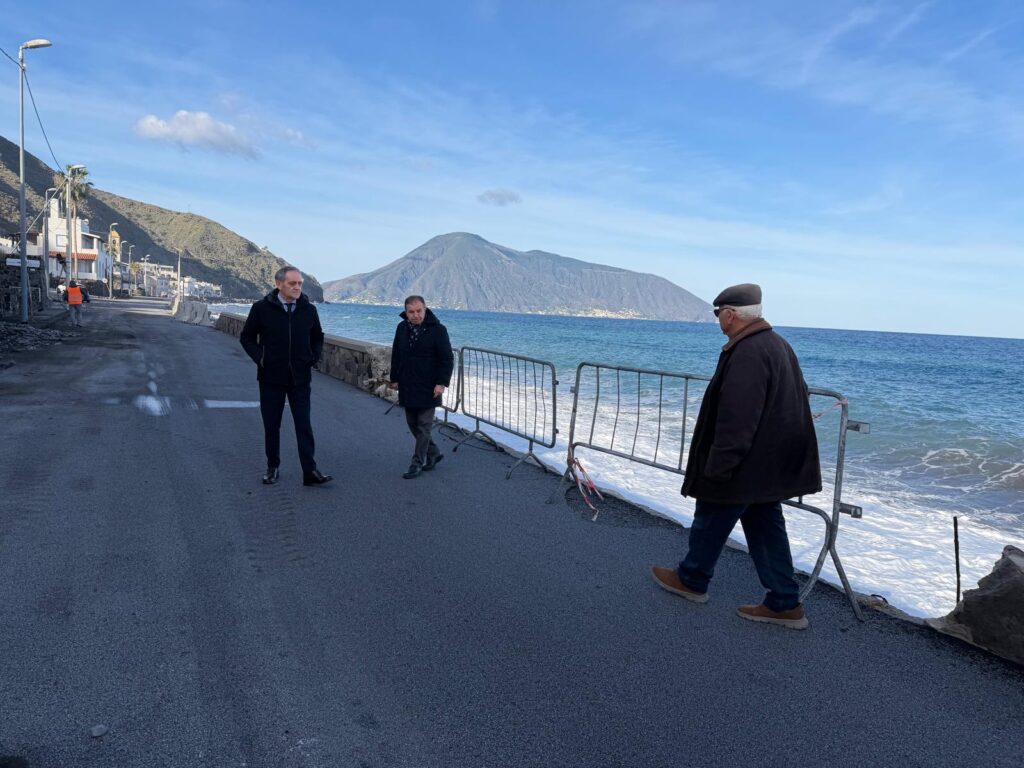 Sopralluogo maltempo Lipari