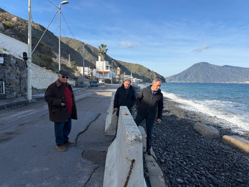 Sopralluogo maltempo Lipari