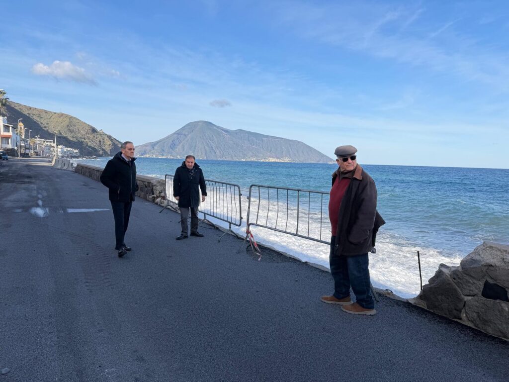 Sopralluogo maltempo Lipari
