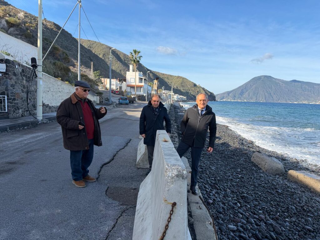 Sopralluogo maltempo Lipari