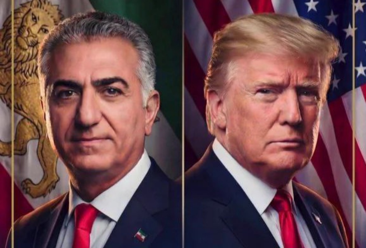 Trump e Pahlavi