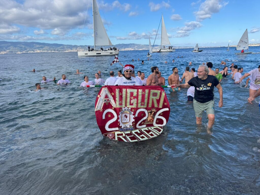 Tuffo 1 gennaio 2026 Reggio Calabria
