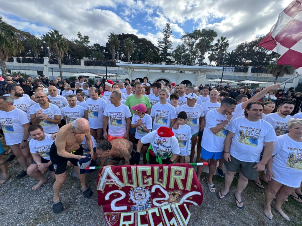 Tuffo 1 gennaio 2026 Reggio Calabria