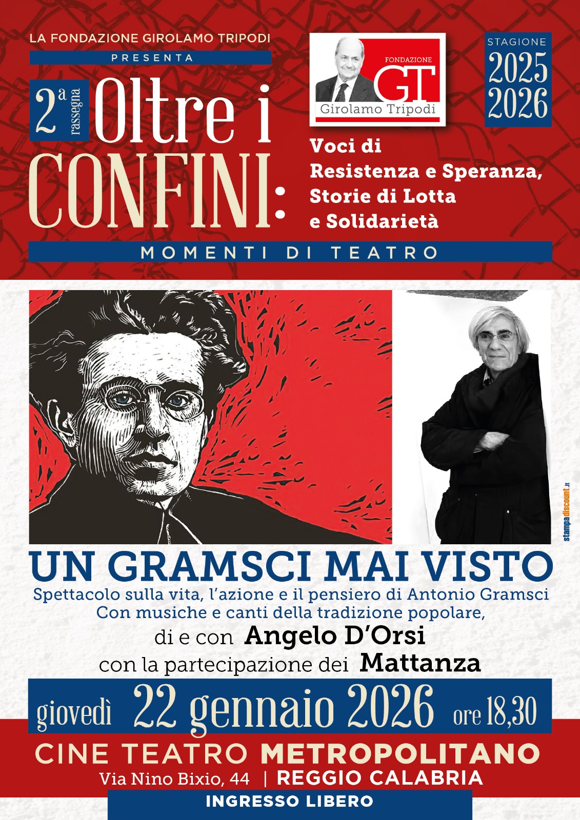Un Gramsci mai visto locandina