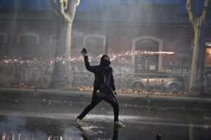 Violenza corteo Askatasuna Torino