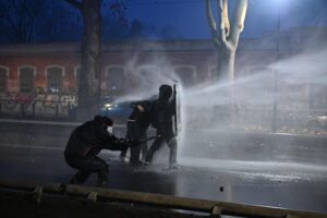 Violenza corteo Askatasuna Torino