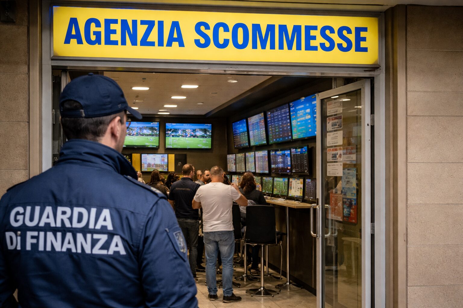 agenzia scommesse guardia di finanza