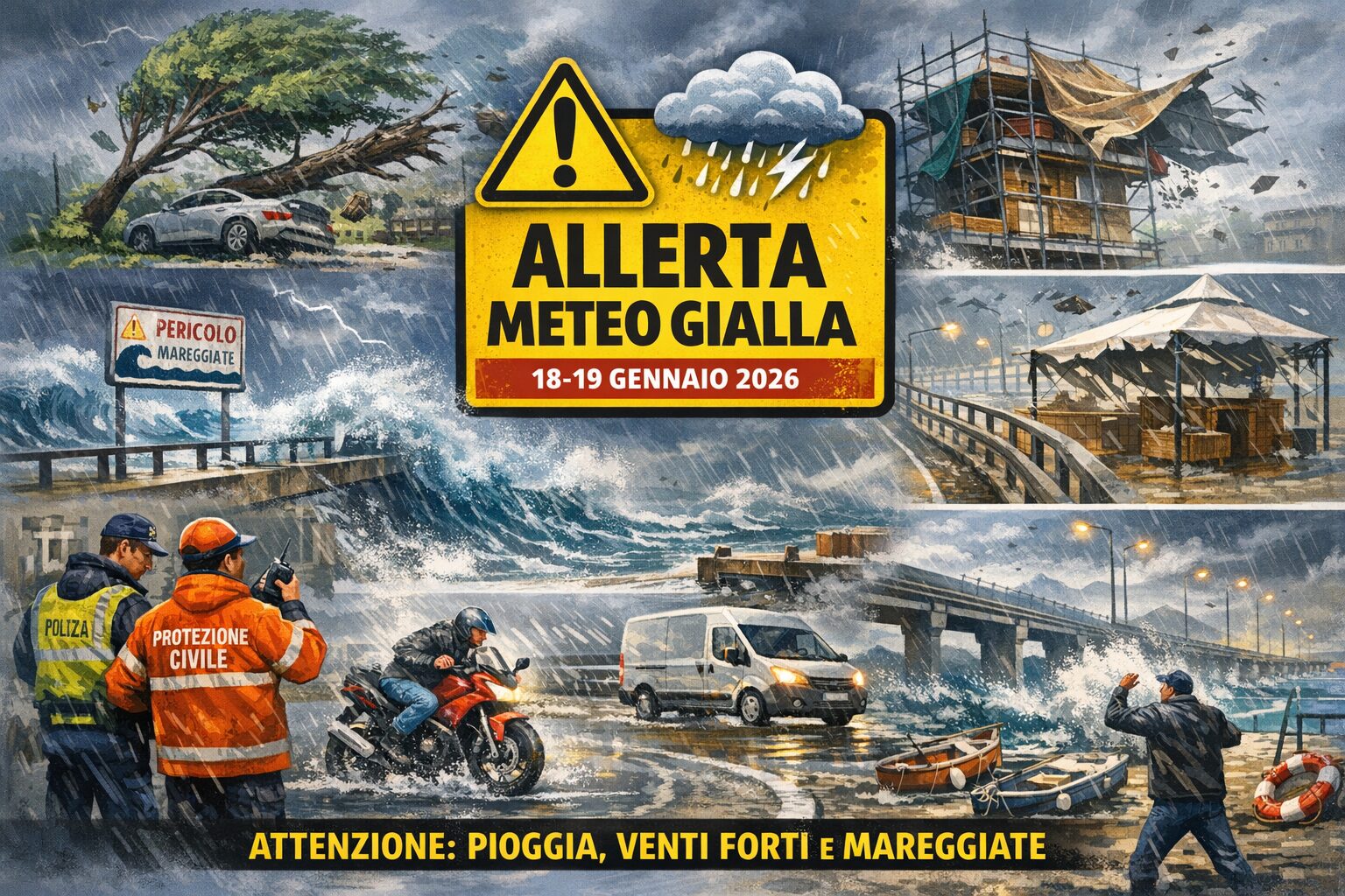 allerta meteo gialla comune reggio calabria