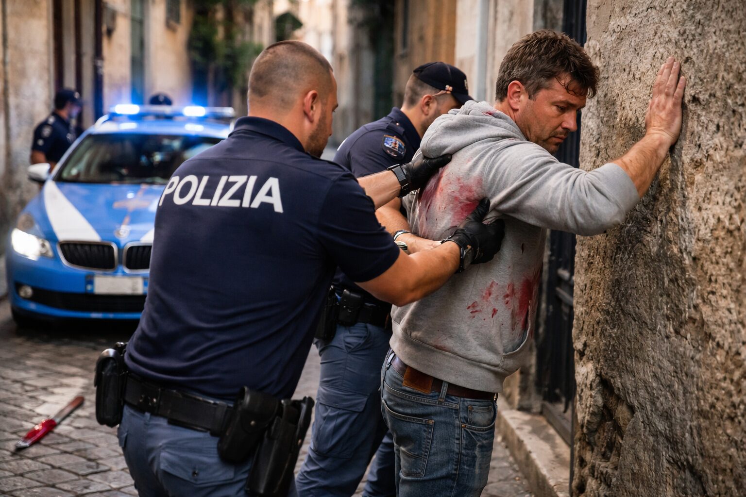 arresto polizia dopo tentato omicidio