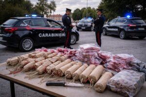 artifizi pirotecnici sequestrati carabinieri
