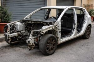 auto cannibalizzata
