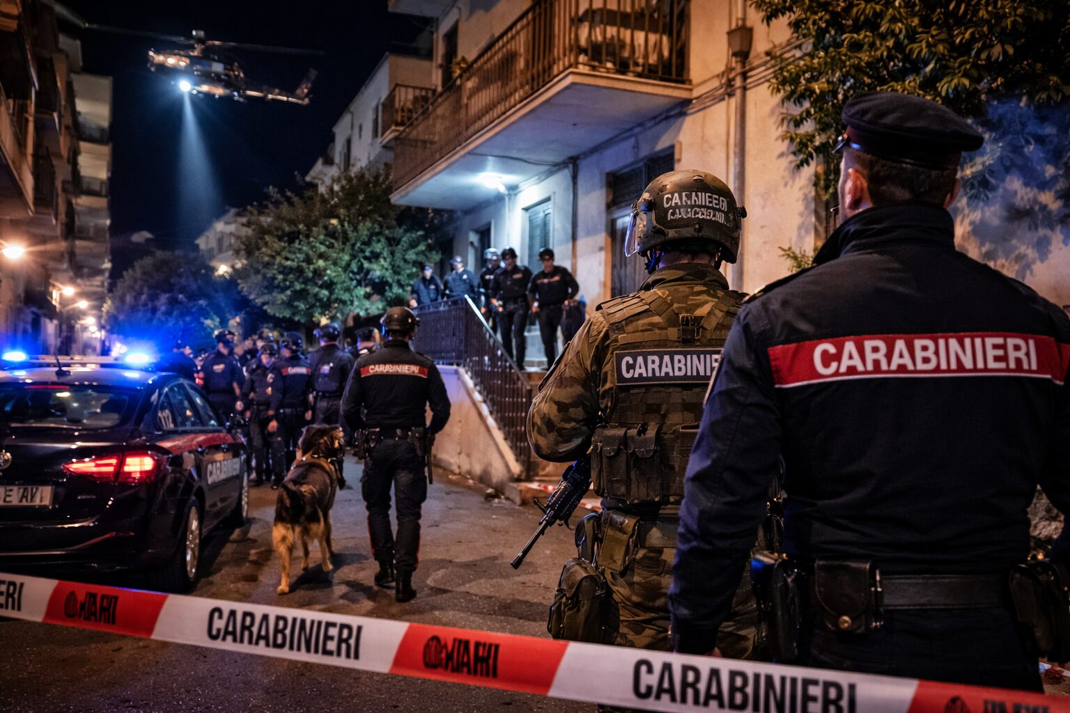 carabinieri blitz