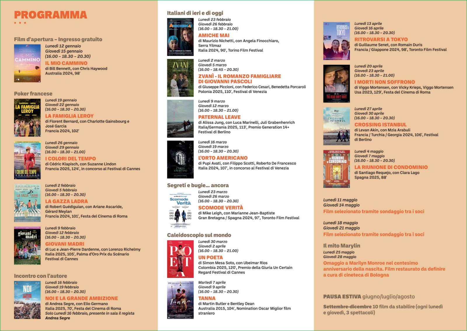 cineforum orione