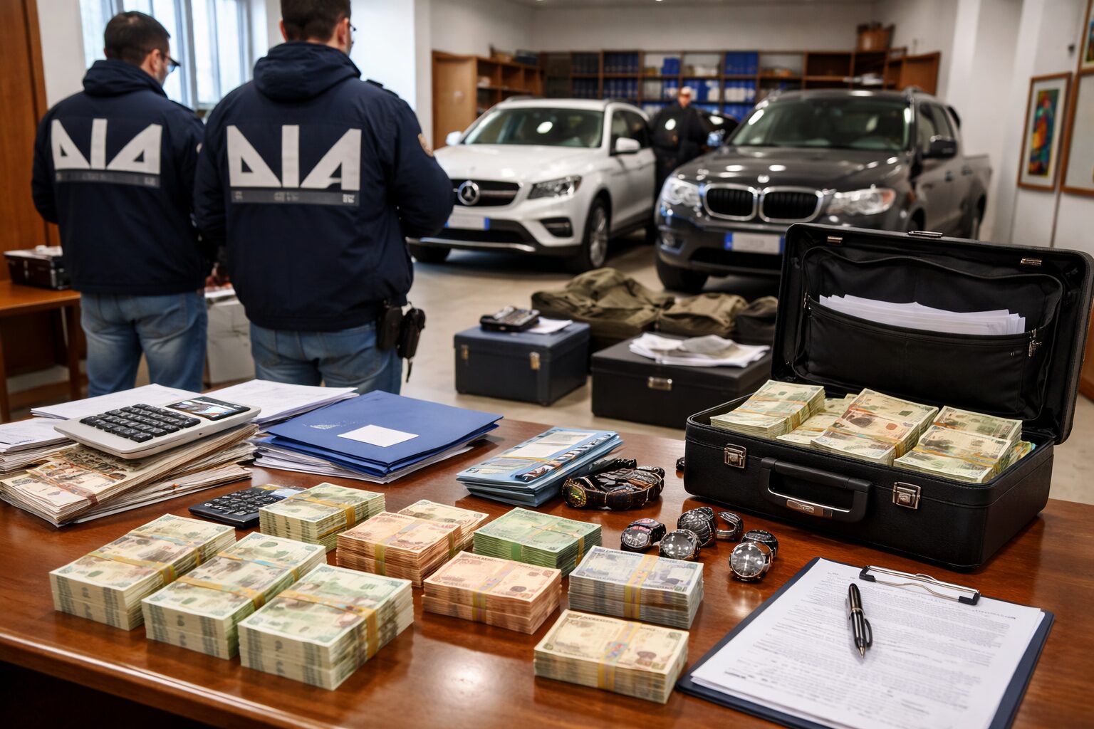 confisca DIA soldi e auto