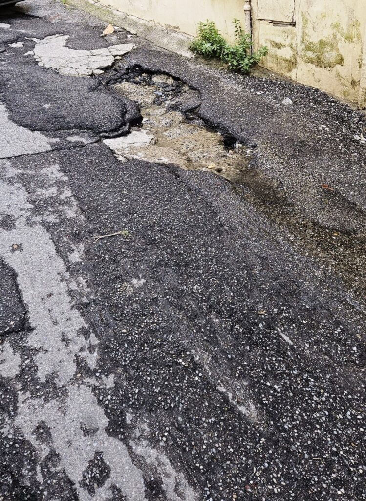 degrado Via Villini Svizzeri, Villini Svizzeri Diramazione Gulli e Cappuccinelli