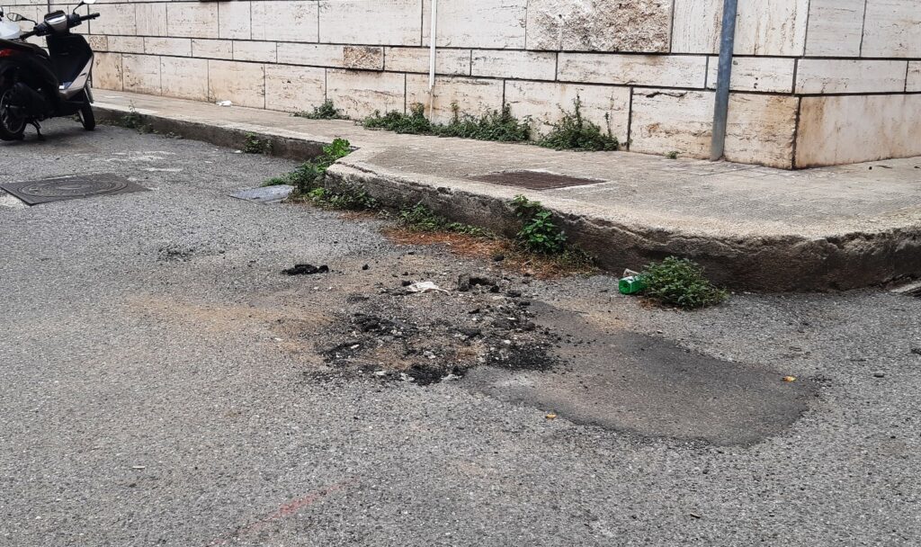 degrado Via Villini Svizzeri, Villini Svizzeri Diramazione Gulli e Cappuccinelli
