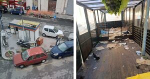 distributori di benzina dismessi e gazebo abbandonati