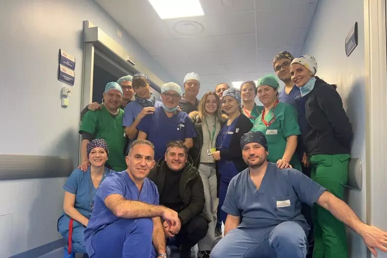 equipe Prelievo fegato