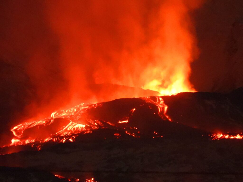 eruzione Etna