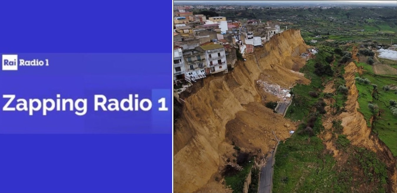 frana niscemi intervento rai radio 1 zapping