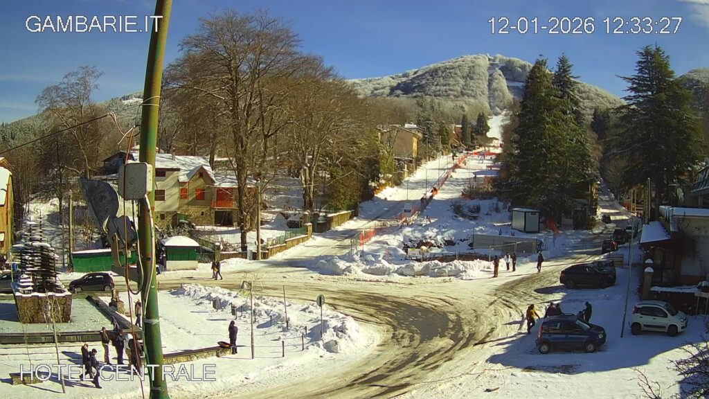 gambarie neve 12 gennaio 2026