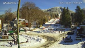 gambarie neve 12 gennaio 2026