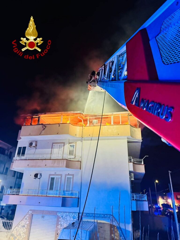 incendio abitazione