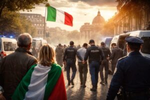 italiani polizia a roma