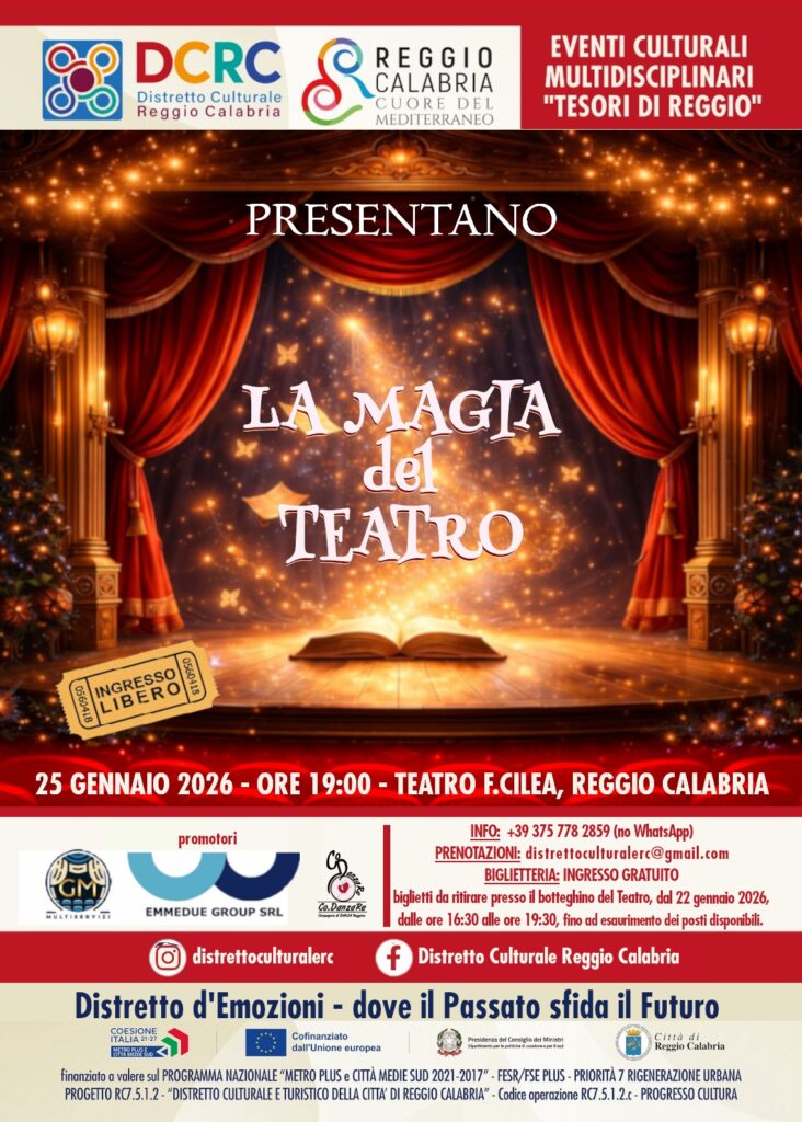 locandina La magia del teatro
