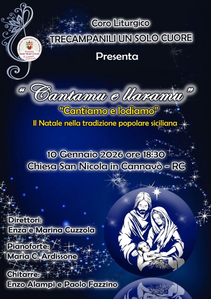 locandina concerto di natale cannavò