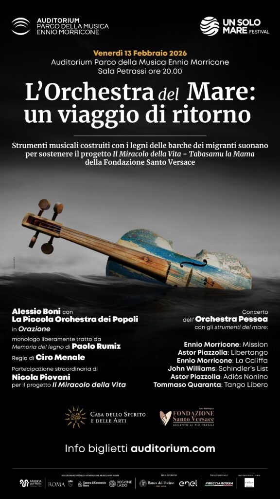 locandina concerto orchestra del mare roma