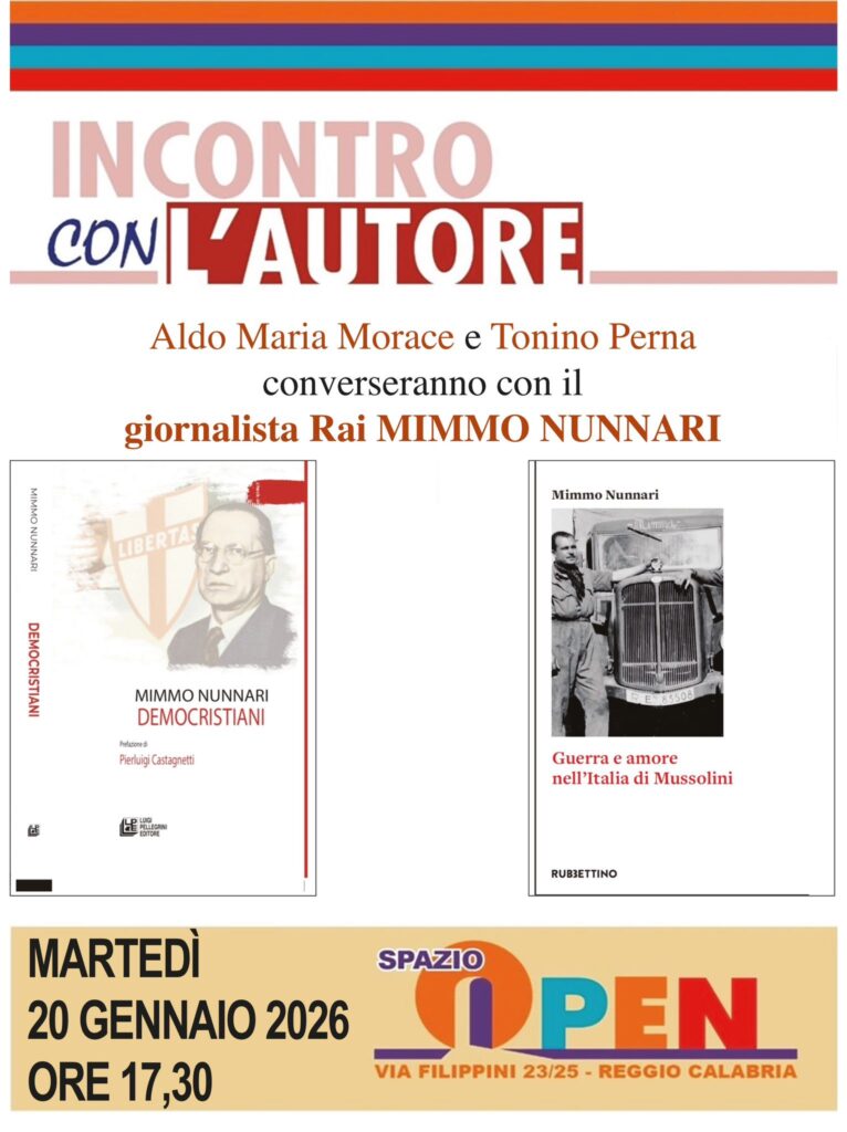 locandina incontro con mimmo nunnari