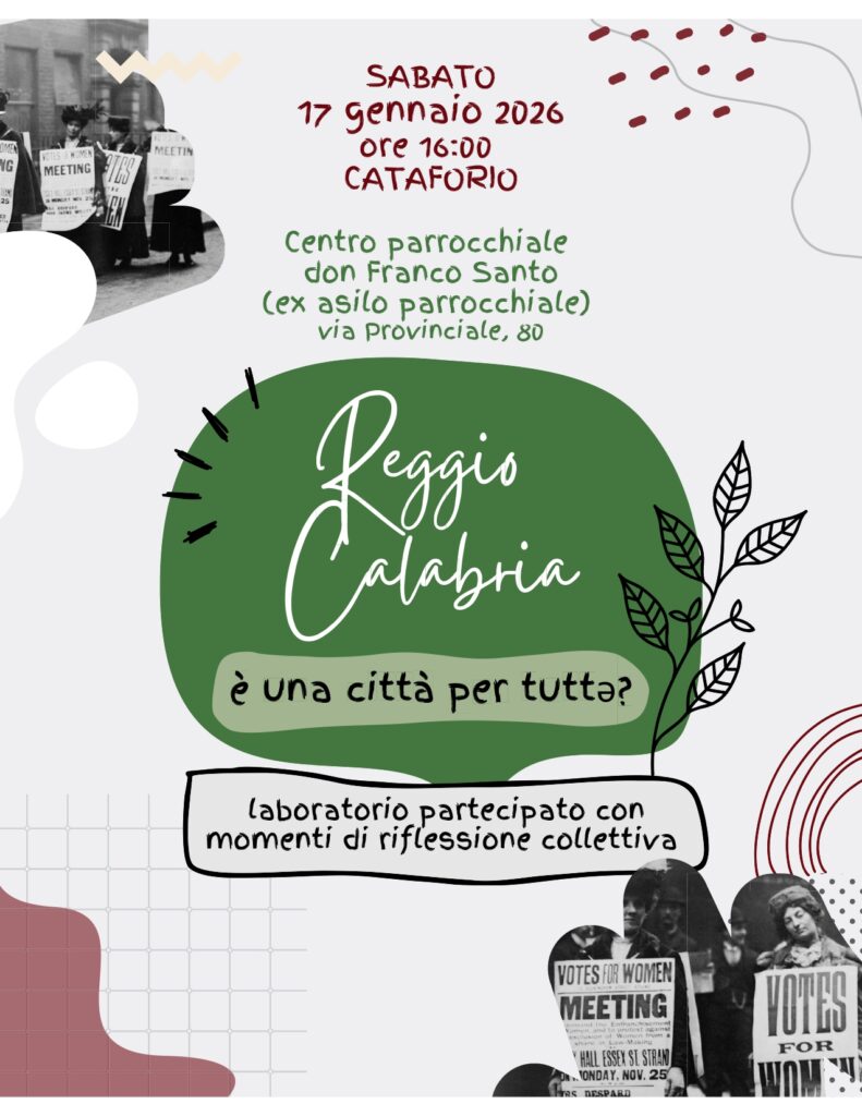 locandina progetto parità di genere