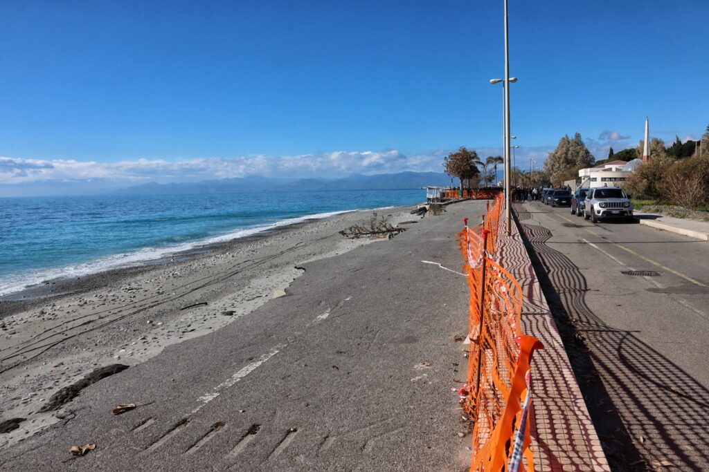 lungomare melito porto salvo danni maltempo