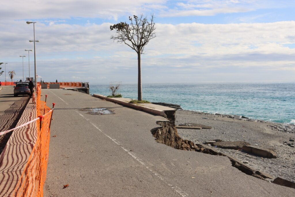 lungomare melito porto salvo danni maltempo