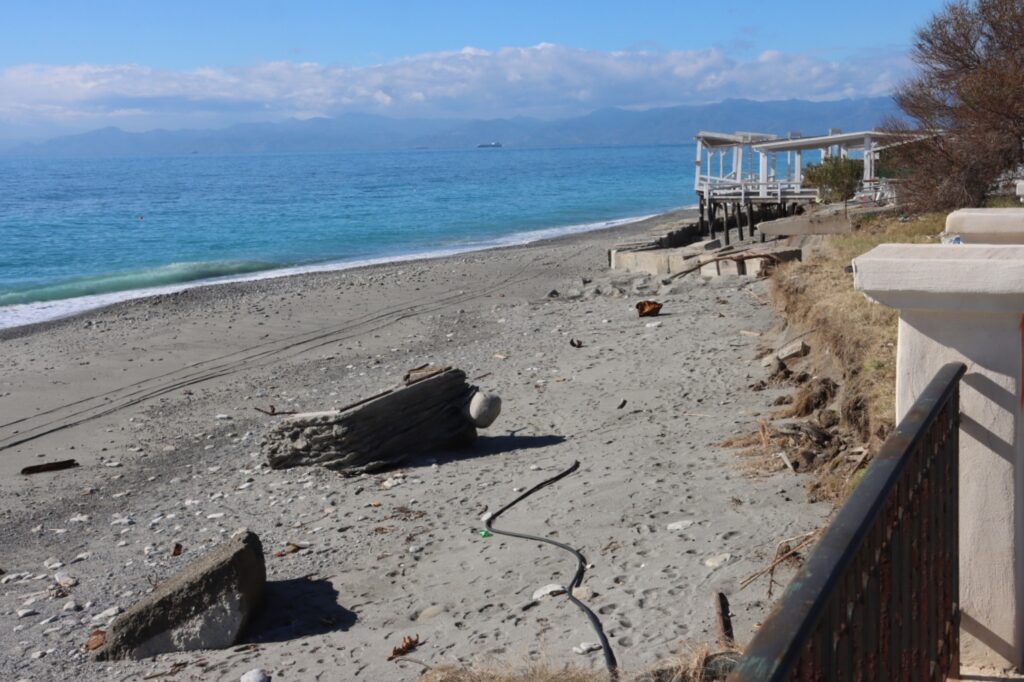 lungomare melito porto salvo danni maltempo