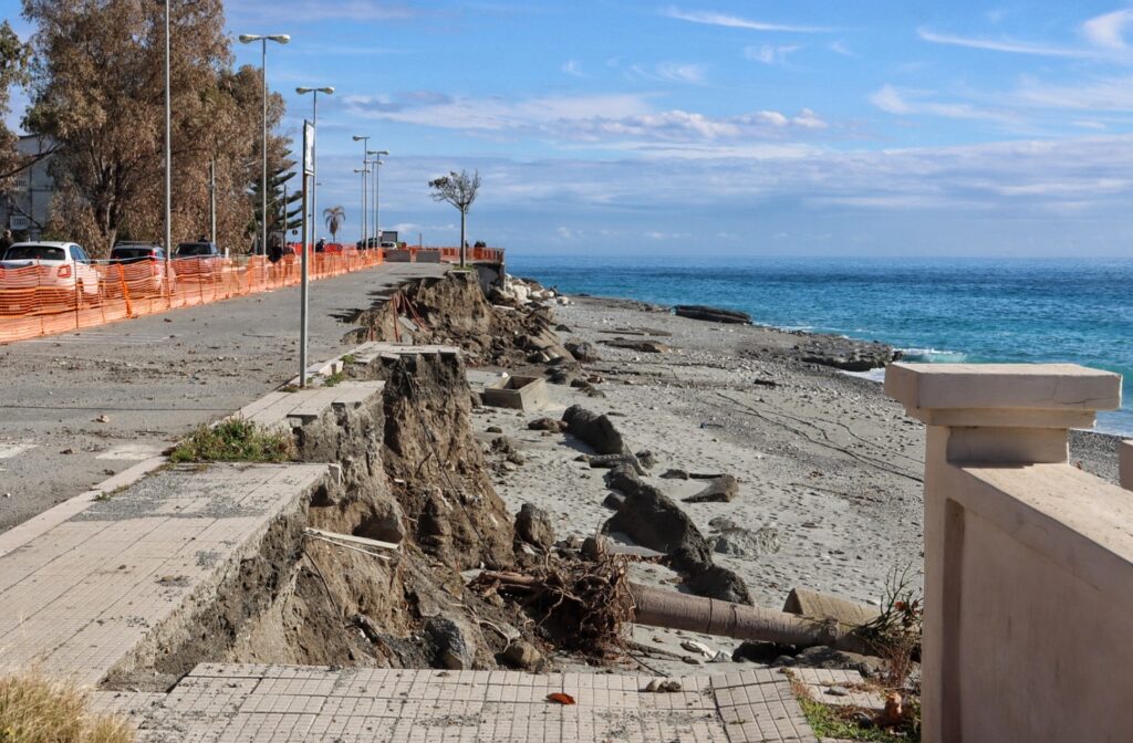 lungomare melito porto salvo danni maltempo