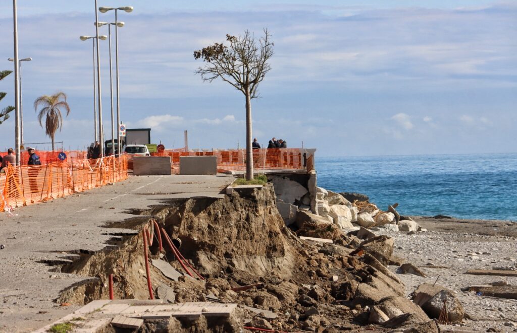 lungomare melito porto salvo danni maltempo