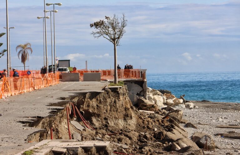 lungomare melito porto salvo danni maltempo