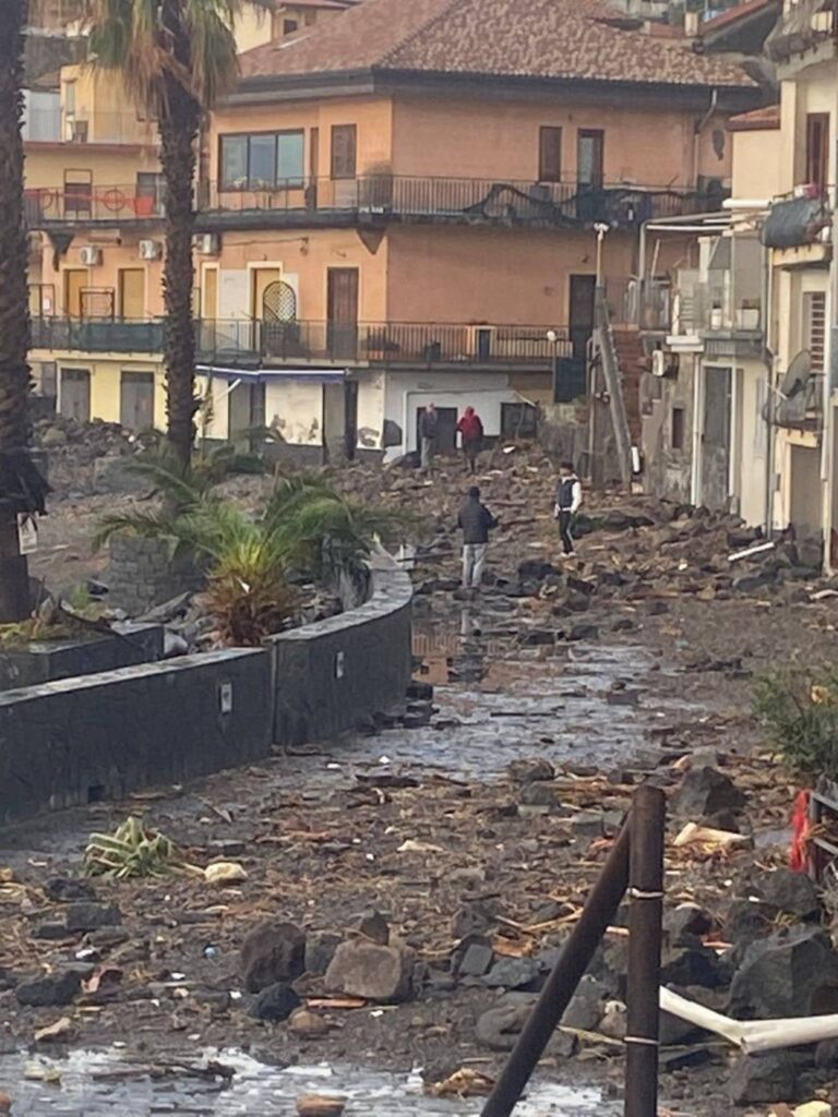 maltempo catania e messina