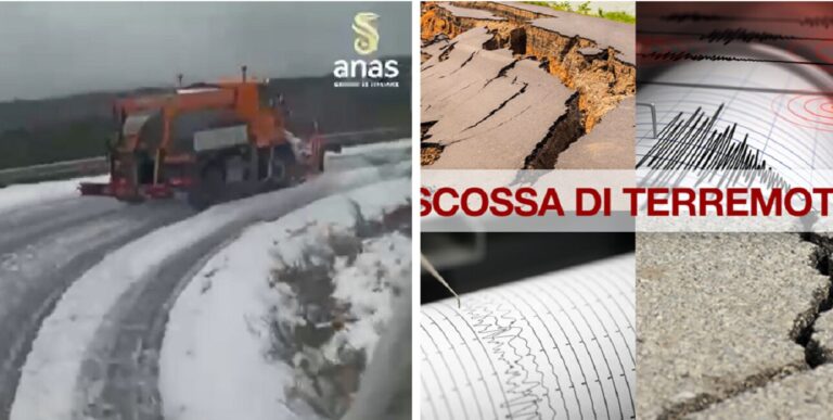 maltempo terremoto