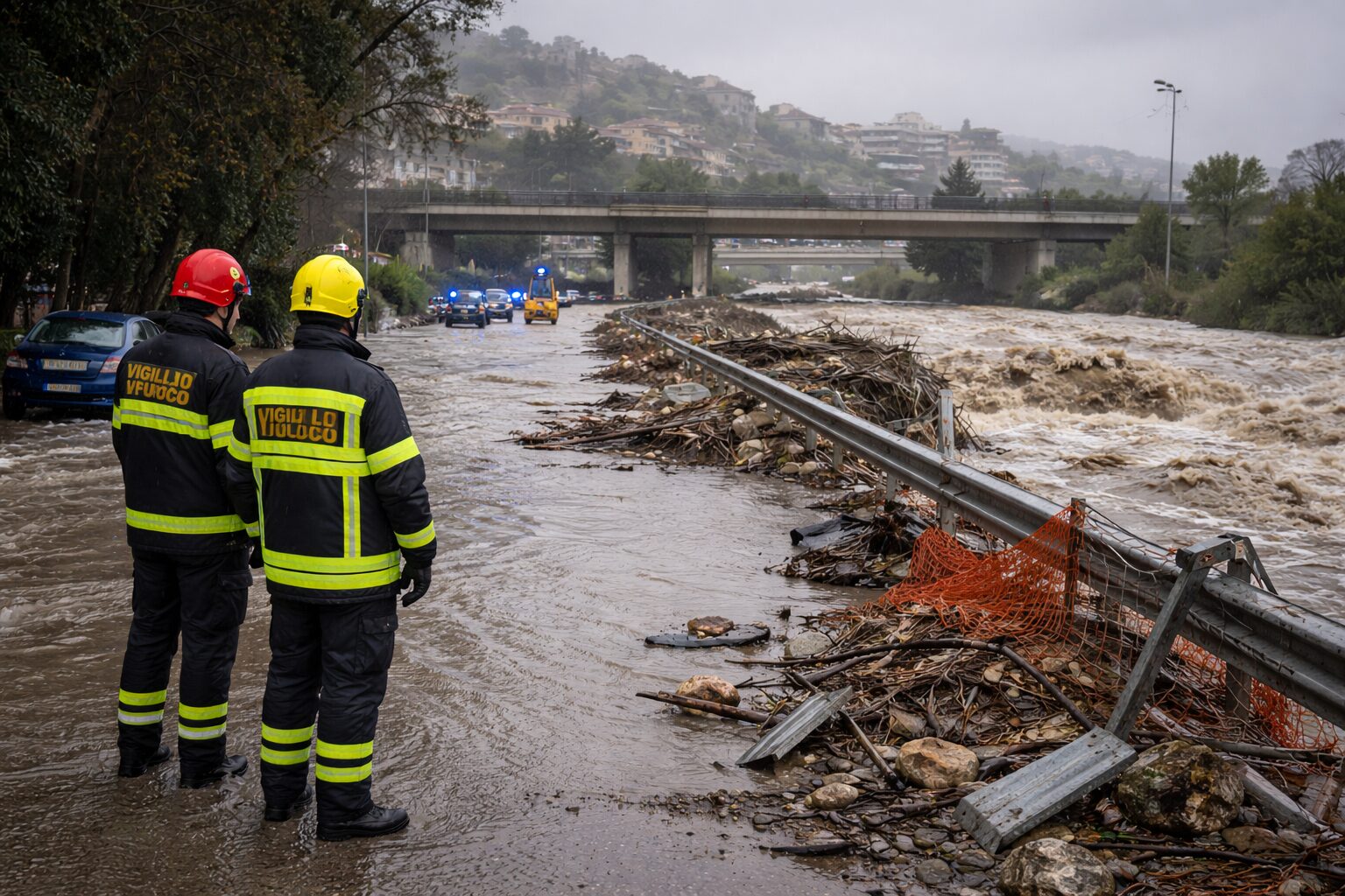 maltempo torrenti in piena