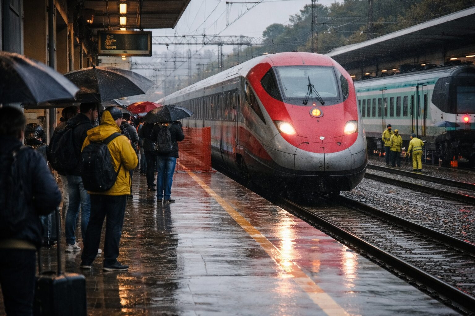 maltempo treni